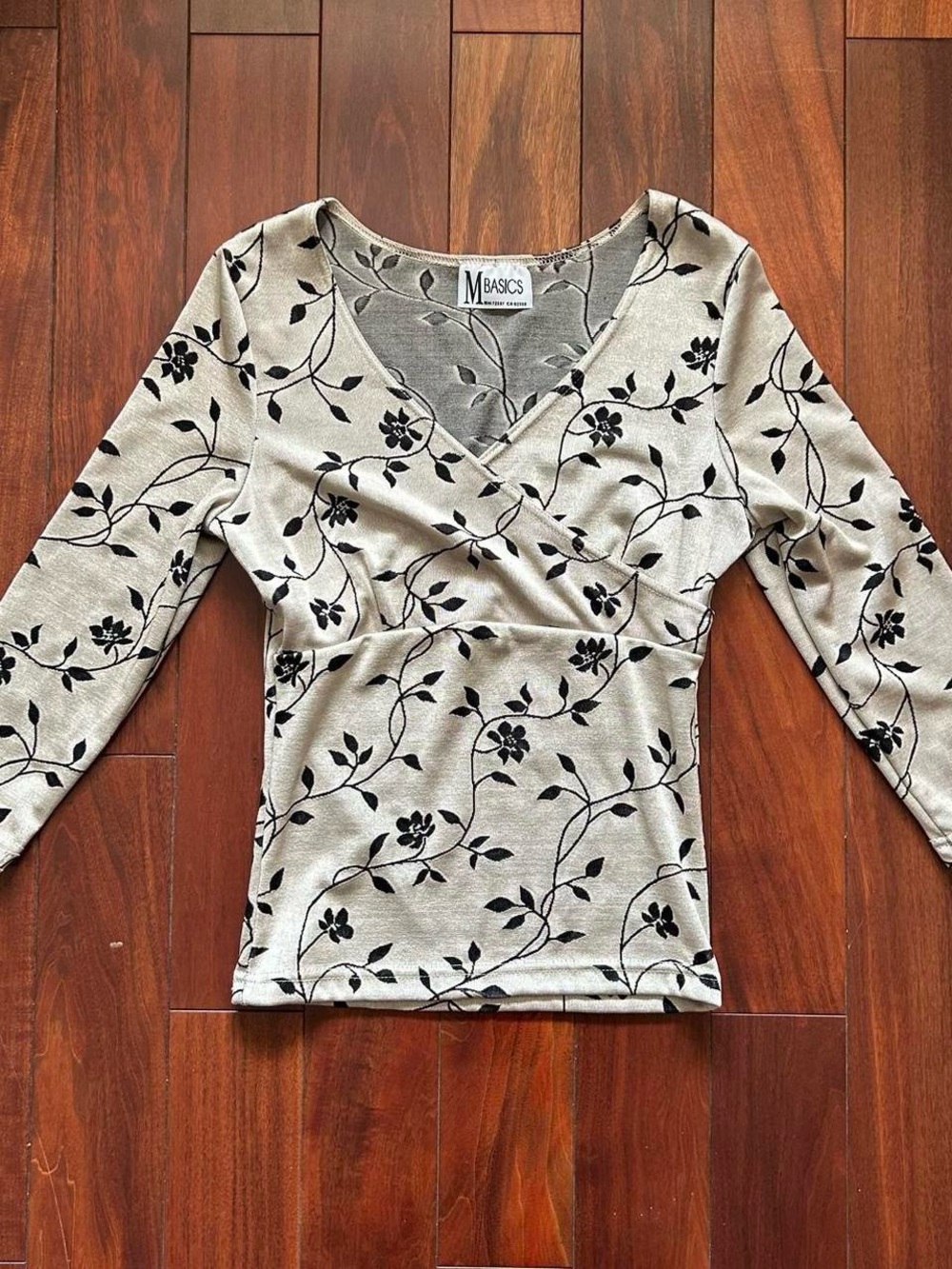 Floral Crossover Top